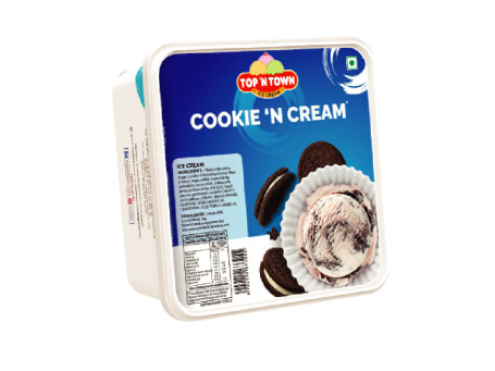 Cookies And Cream Tub Ice Cream [700 Ml]