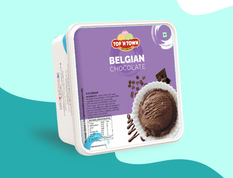 Belgian Chocolate Tub Ice Cream [700 Ml]