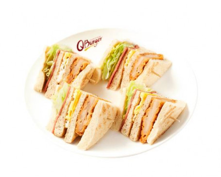 卡啦總匯 Crispy Club Sandwich