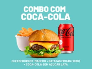 Combo Promotionnel Madero Coca Cola Sans Sucre