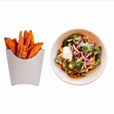 Burrito Bowl Sweet Potato Chips Combo