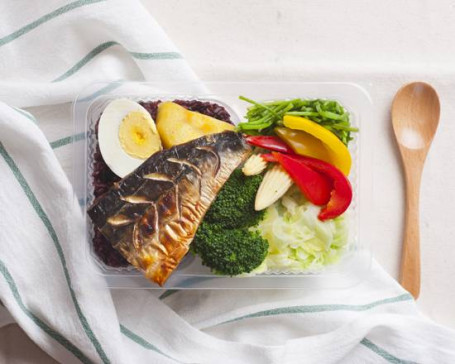 豆乳烤鯖魚飯 Grilled Mackerel With Fermented Bean Curd