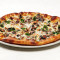 Pizza Végétalienne Aux Champignons Et Au Chou Frisé (Compatible Avec Le Gluten)
