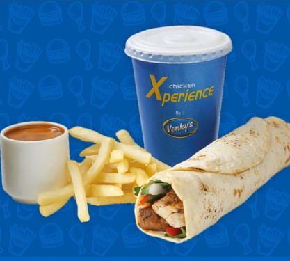 Chicken Tandoori Tikka Wrap Combo]