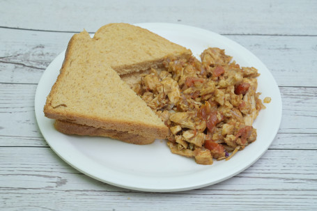 Chicken Scramble With Brown Bread