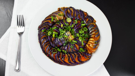 V5. Dragon Eggplant In Spicy Garlic Sauce