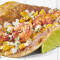 Taco Mexicain Aux Crevettes Et Au Maïs