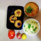 Butter Tadka Dal (500 Ml) Masala Bati (3 Pieces) Salad Jeera Rice (200 Grams)