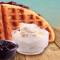 Blueberry Cream Cheese Ice Cream Waffle