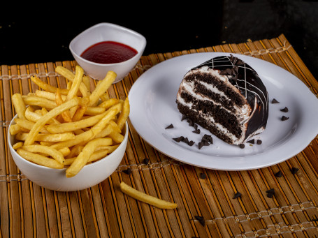 French Fries Choco Chips Pastry