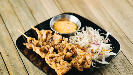 A5 Calamari Skewers