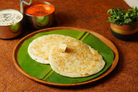 Banana Leaf Special Soft Butter Uttapam