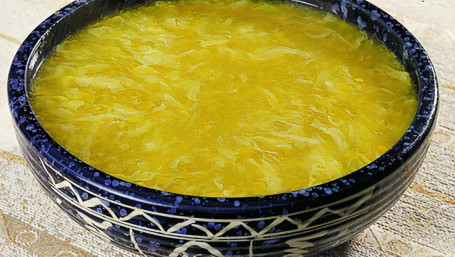 Creamy Chicken Sweet Corn Soup Jī Rōng Sù Mǐ Gēng