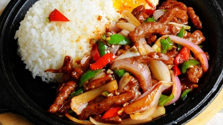 Beef Tender Filets With Black Pepper Sauce (Spicy) Hēi Jiāo Niú Liǔ