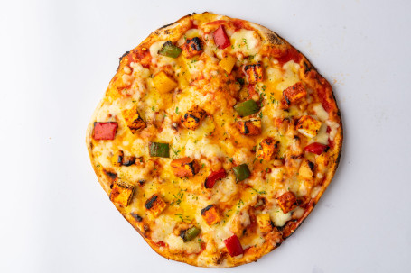 Paneer Tikka And Bell Pepper Pizza