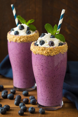 Blueberry Cheese Cake Smoothie