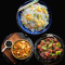 Chicken Schezwan Noodles With Egg Fried Rice And Chicken Manchurian