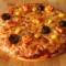 8 Corn, Olives And Paneer Pizza