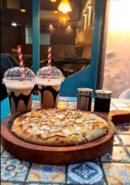 Cheese Pizza Cold Coffee