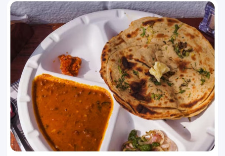 Rajma With Lachha Parantha 2