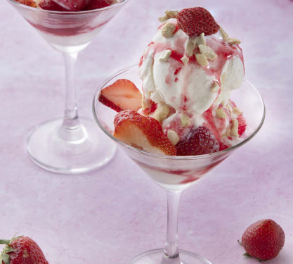 Coupe Glacée Aux Fraises (180 G)