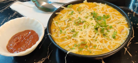 Cheese Schezwan Butter Khichdi