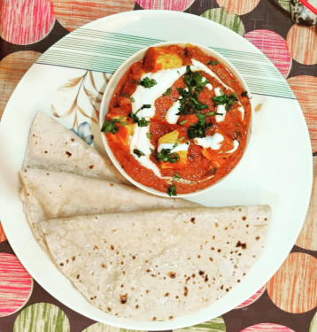 Paneer+ Roti [3Pcs] [Serves 1]