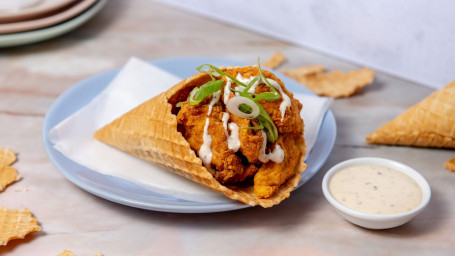 Vegetarian Peppery Ranch Cone