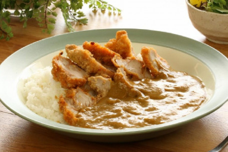 Chicken Karaage Curry And Rice Set