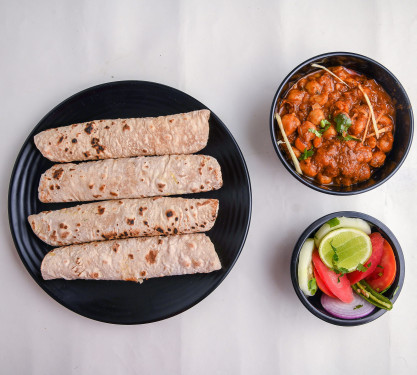 Chana Masala 5 Tawa Roti