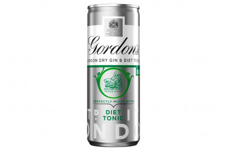 Gordons Gin And Slimline Tonic