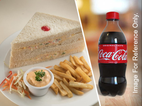 Chicken Sandwich Combo Coke (250 Ml