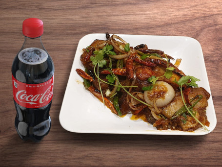 Pork Fried Coke 750 Ml Pet Bottle