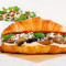 Croissant Sandwich Salade D'accompagnement Combo