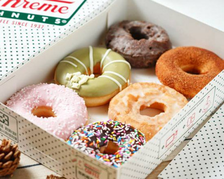 Assorted Half Dozen Doughnuts