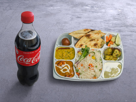 Non-Veg Packet Lunch Coke 250 Ml Pet Bottle