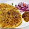 Chicken Paratha With Curd