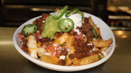 Nachos Fries- Chicken