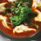 Spicy&Sour beef soup with dumplings suān là hǎi xiān tāng shuǐ jiǎo