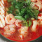 Spicy seafood soup with wontons má là hǎi xiān hún tún