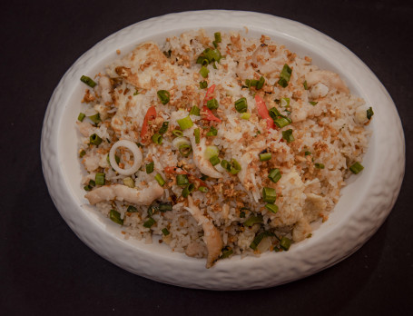 Burnt Ginger Spring Onion Fried Rice