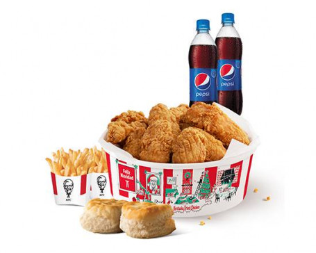 Combo: Chick 'N Share Alitas