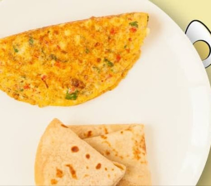 Double Egg Omlette 2Roti