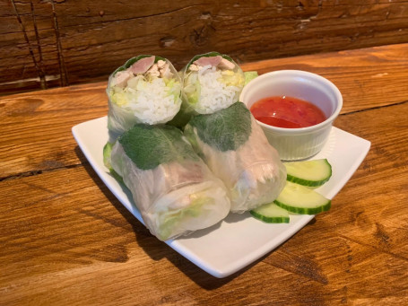 Chicken Summer Rolls Gf