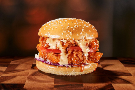 Spicy Chicken Burger Double