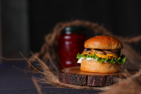 Mushroom And Zucchini Burger