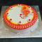 Vanilla Normal Cake 1Kg Round Shape