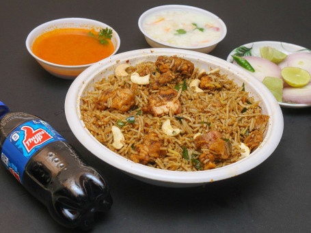 Konaseema Chicken Biryani Coke [250 Ml]