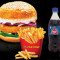Veg Burger Meal (Veg Brgr Frnch Fries 200Ml Soft Drnk)