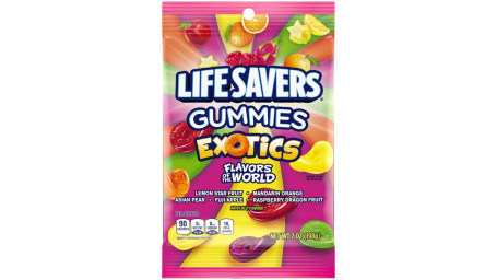 Lifesavers Gummies Exotiques 7 Oz